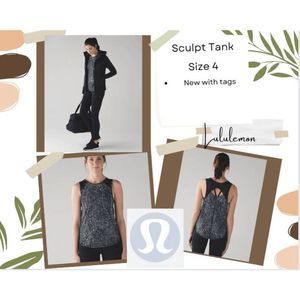 Lululemon Sculpt Tank